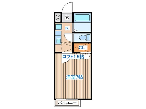 サンライト青山の物件間取画像